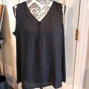Flowy sheer blouse